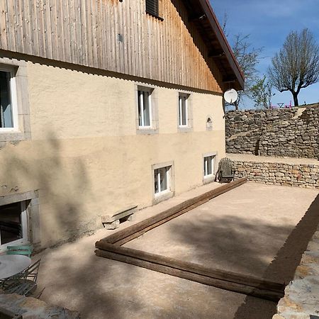 Ancienne Ferme Comtoise 4 Etoiles, 11 Personnes Lac St-Point/Mont D'Or Montperreux Exteriör bild