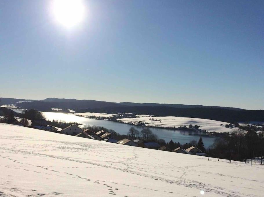 Ancienne Ferme Comtoise 4 Etoiles, 11 Personnes Lac St-Point/Mont D'Or Montperreux Exteriör bild