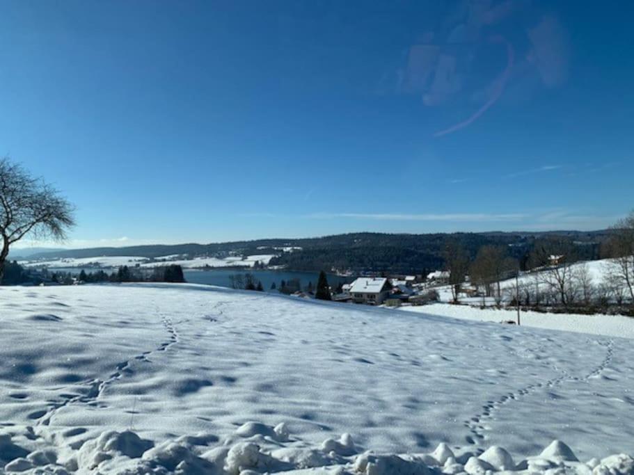 Ancienne Ferme Comtoise 4 Etoiles, 11 Personnes Lac St-Point/Mont D'Or Montperreux Exteriör bild