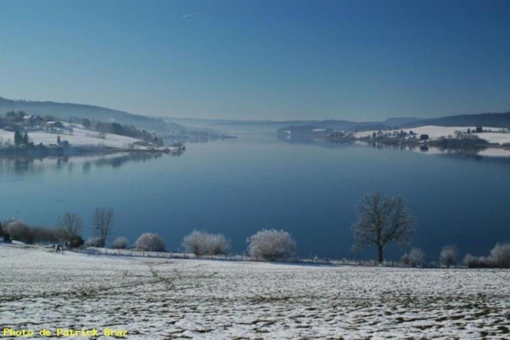 Ancienne Ferme Comtoise 4 Etoiles, 11 Personnes Lac St-Point/Mont D'Or Montperreux Exteriör bild