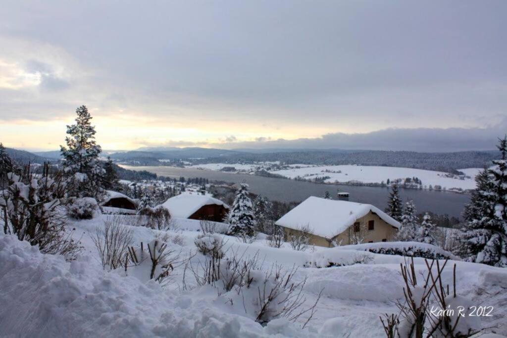 Ancienne Ferme Comtoise 4 Etoiles, 11 Personnes Lac St-Point/Mont D'Or Montperreux Exteriör bild