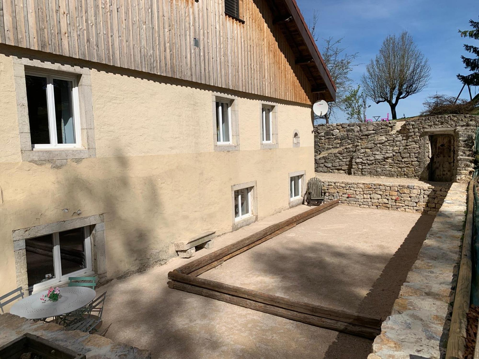 Ancienne Ferme Comtoise 4 Etoiles, 11 Personnes Lac St-Point/Mont D'Or Montperreux Exteriör bild